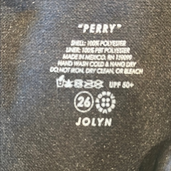 Rare! Jolyn Perry Contrast swimsuit Highlighter Yellow size 26 - Picture 3 of 3